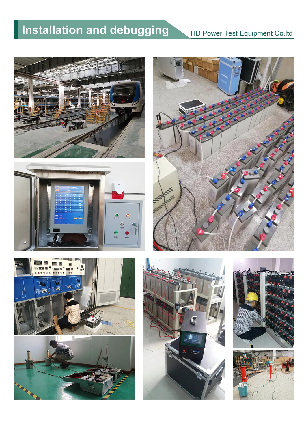 Battery Test Equipment DC Load Bank Portable Battery Discharge Tester Battery Discharge Load Battery Discharger for Telecomm Aplications