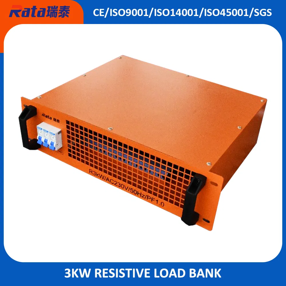 4-kW-AC/DC-Dummy-Rack-Lastbank für Rechenzentrum/USV